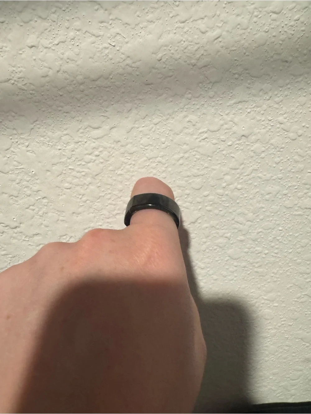 Oura Black Smart Ring with Inner Sensors